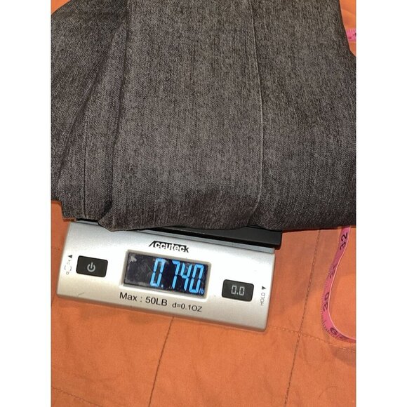 Sandro Black Stretch Flat Front Straight Leg Dress Pants Women's Size 8P - Picture 9 of 9